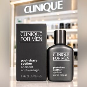 Clinique For Men Post-Shave Soother - Black and Silver